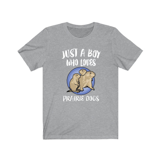 Just A Boy Who Loves Prairie Dogs Shirt - prairie dog print design