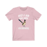 Just A Boy Who Loves Roadrunners Shirt, Roadrunner Lover Shirt, Birding Shirt, Bird Lover Gift, Animal Adult Kids T-Shirt Image 4
