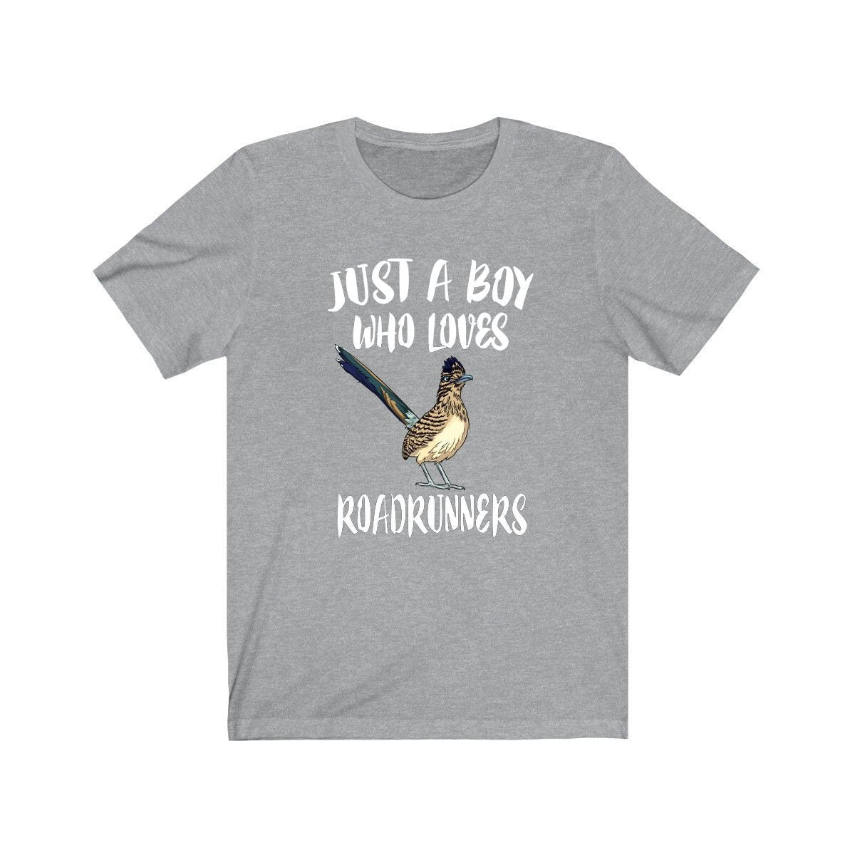 Just A Boy Who Loves Roadrunners Shirt, Roadrunner Lover Shirt, Birding Shirt, Bird Lover Gift, Animal Adult Kids T-Shirt Image 3