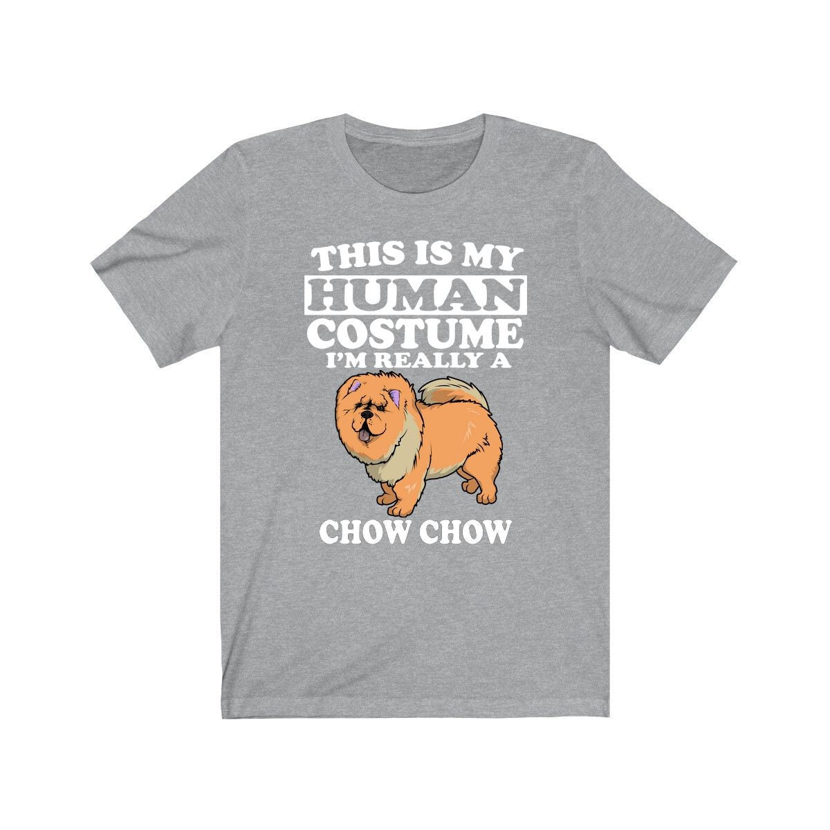 This Is My Human Costume I'm Really A Chow Chow Dog Shirt, Chow Chow Lover Shirt, Chow Chow Shirt, Chow Chow Lover Gift, Animal Gift Image 3