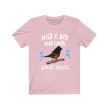 Just A Boy Who Loves Spotted Towhees Shirt, Spotted Towhee Lover Shirt, Biding Shirt, Bird Lover Gift, Animal Adult Kids T-Shirt Image 4