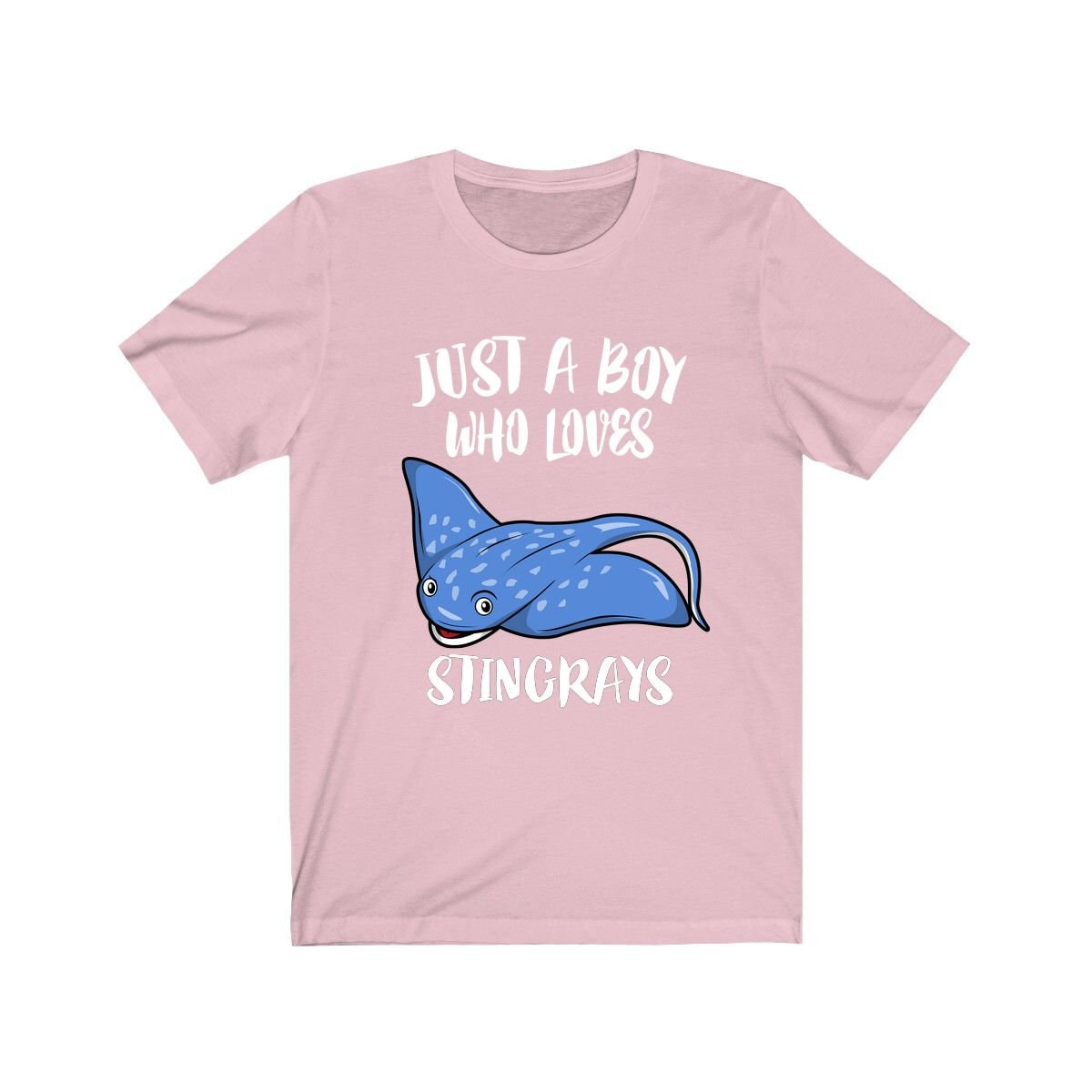 Just A Boy Who Loves Stingrays Shirt, Stingray Lover Shirt, Stingray Shirt, Stingray Lover Gift, Animal Adult Kids T-Shirt Image 4