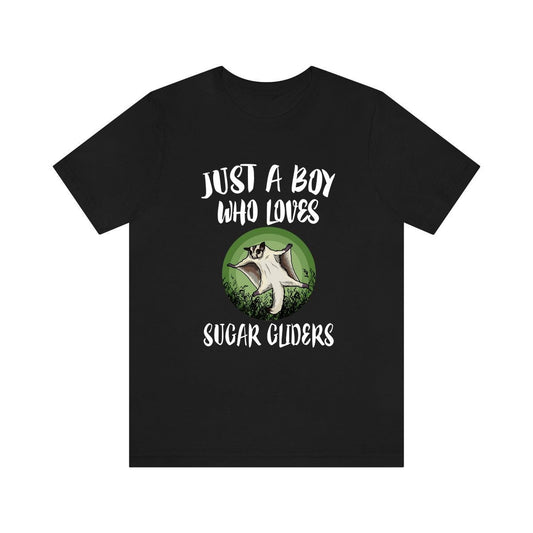 Just A Boy Who Loves Sugar Gliders Shirt - sugar glider print design