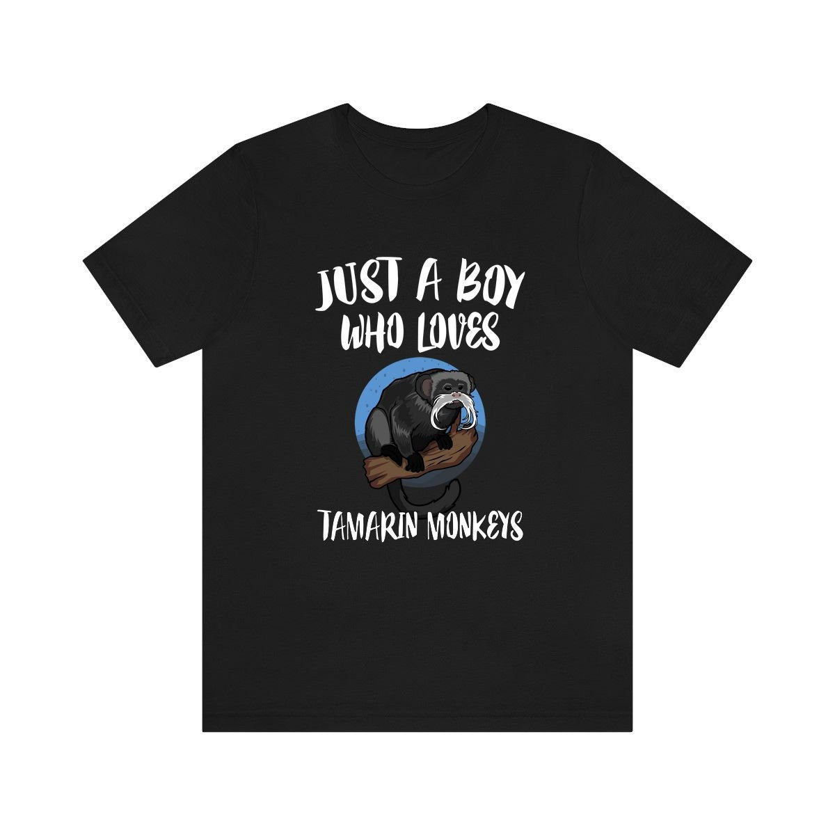 Just A Boy Who Loves Tamarin Monkeys Shirt - tamarin print design