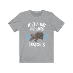 Just A Boy Who Loves Tenrecs Shirt - tenrec print design