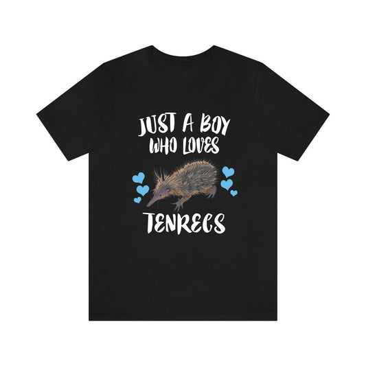 Just A Boy Who Loves Tenrecs Shirt - tenrec print design