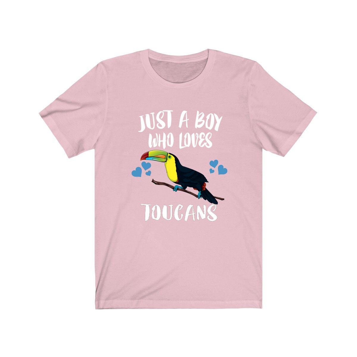 Just A Boy Who Loves Toucans Shirt, Toucan Lover Shirt, Birding Shirt, Bird Lover Gift, Animal Adult Kids T-Shirt Image 4