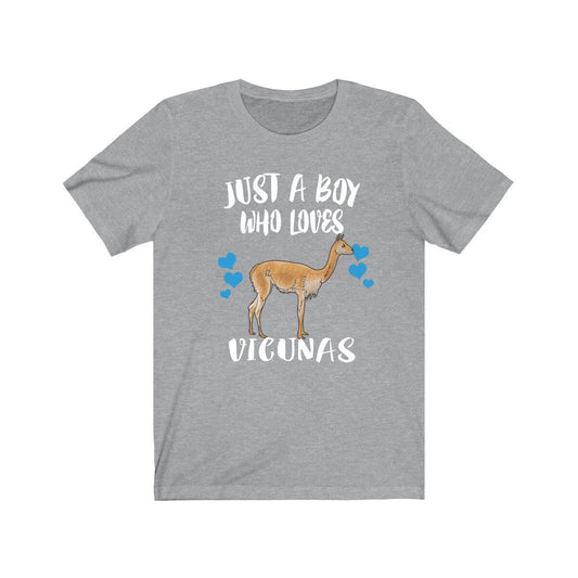 Just A Boy Who Loves Vicunas Shirt - vicuna print design