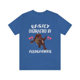 Easily Distracted By Allosaurus Dinosaur Shirt, Allosaurus Shirt, Dinosaur Shirt, Allosaurus Lover Gift, Animal Adult Kids T-Shirt Image 3