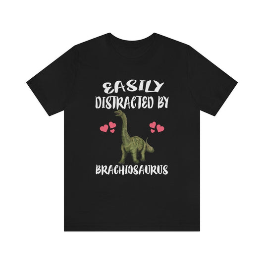 Easily Distracted By Brachiosaurus Shirt - Brachiosaurus print design