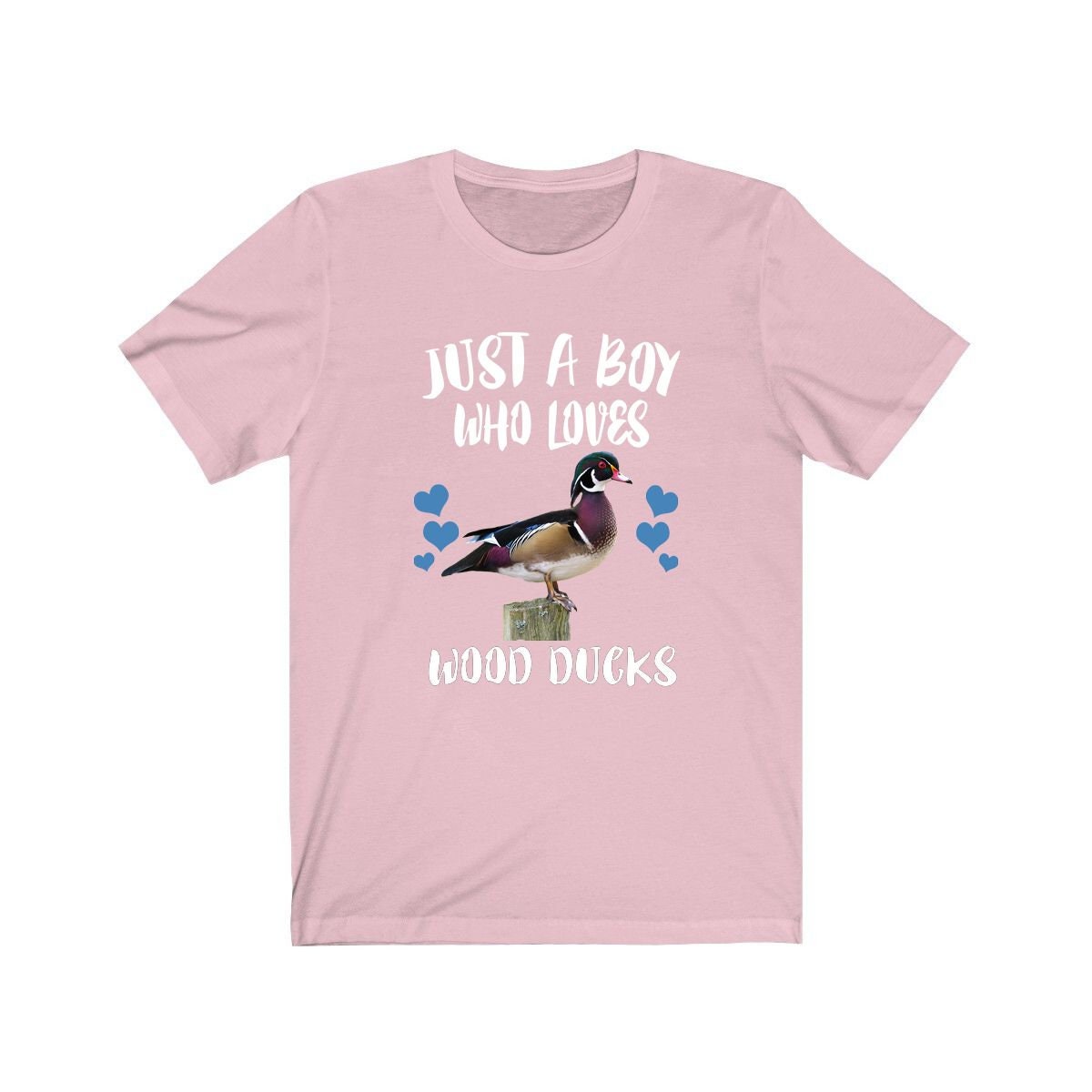 Just A Boy Who Loves Wood Ducks Shirt, Wood Duck Lover Shirt, Duck Shirt, Duck Lover Gift, Animal Adult Kids T-Shirt Image 4