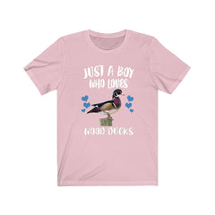 Just A Boy Who Loves Wood Ducks Shirt - wood duck print design