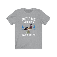 Just A Boy Who Loves Wood Ducks Shirt - wood duck print design