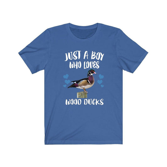Just A Boy Who Loves Wood Ducks Shirt - wood duck print design