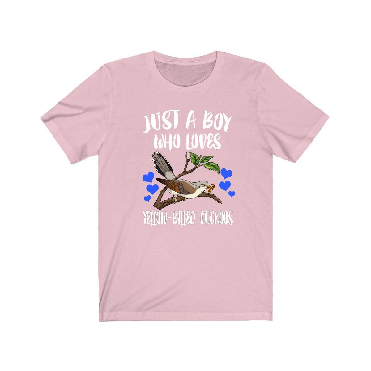 Just A Boy Who Loves Yellow-billed Cuckoos Shirt, Cuckoo bird Lover Shirt, Cuckoo bird Shirt, Birding Lover Gift, Animal Adult Kids T-Shirt Image 4