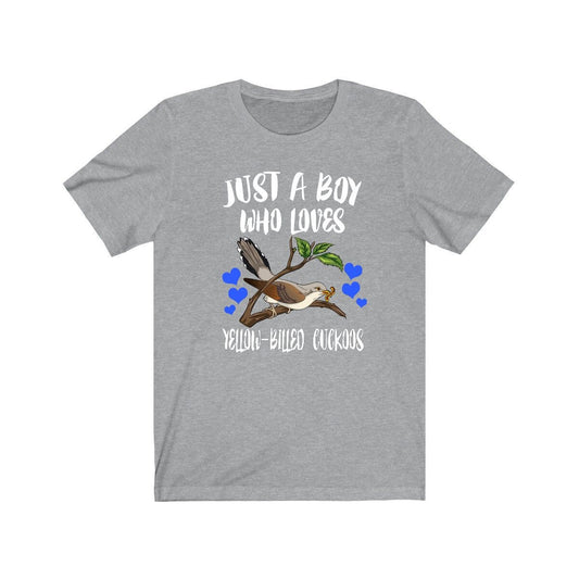 Just A Boy Who Loves Yellow-Billed Cuckoos Shirt - Yellow-Billed Cuckoo print design