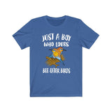 Just A Boy Who Loves Bee-eater Birds Shirt, Bird Lover Shirt, Birding Shirt, Bee-eater Bird Lover Gift, Animal Adult Kids T-Shirt Image 3