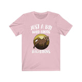 Just A Boy Who Loves Bighorns Sheep Shirt, Bighorn Lover Shirt, Bighorn Shirt, Sheep Lover Gift, Animal Adult Kids T-Shirt Image 4
