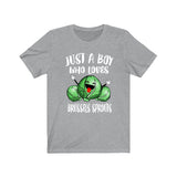 Just A Boy Who Loves Brussels Sprouts Shirt, Vegetable Lover Shirt, Vegan Shirt, Brussels Sprout Lover Gift, Animal Adult Kids T-Shirt Image 2