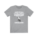 This Is My Human Costume I'm Really A Cockatoo Shirt, Cockatoo Lover Shirt, Cockatoo Shirt, Cockatoo Lover Gift, Animal Gift Image 1
