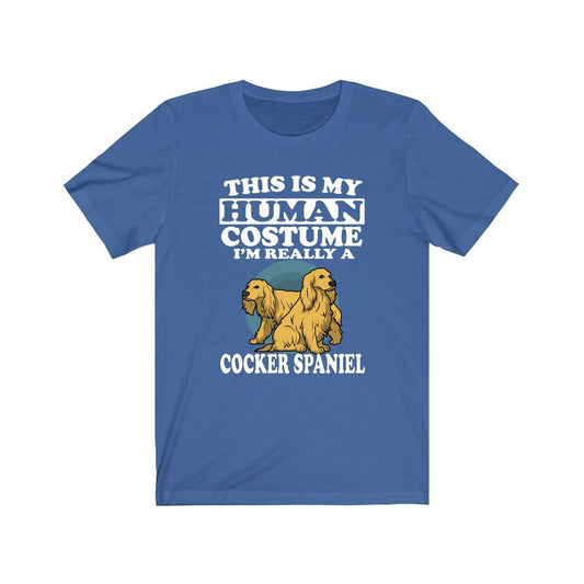 Cocker Spaniel Human Costume Shirt - cocker spaniel print design