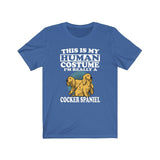 This Is My Human Costume I'm Really A Cocker Spaniel Shirt, Cocker Spaniel Lover Shirt, Cocker Spaniel Shirt, Dog Lover Gift, Animal Gift Image 2