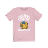 This Is My Human Costume I'm Really A Cocker Spaniel Shirt, Cocker Spaniel Lover Shirt, Cocker Spaniel Shirt, Dog Lover Gift, Animal Gift Image 4