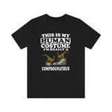 This Is My Human Costume I'm Really A Compsognathus Shirt, Compsognathus Lover Shirt, Dinosaur shirt, Dinosaur Lover Gift Animal Image 2