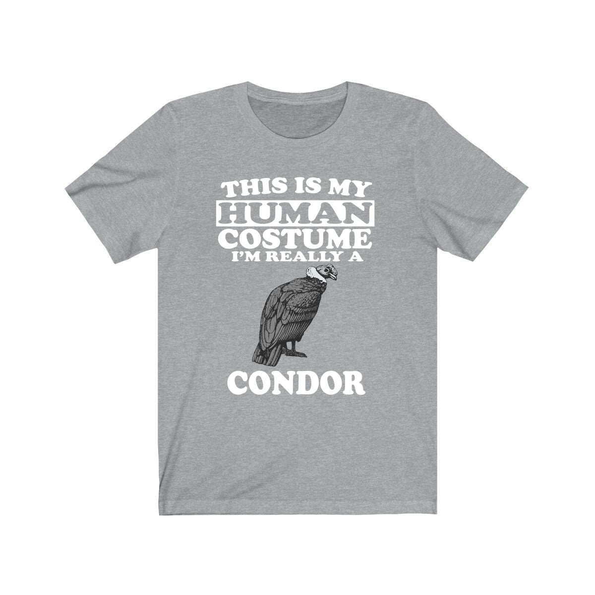 This Is My Human Costume I'm Really A Condor Shirt, Condor Lover Shirt, Birding shirt, Bird Lover Gift Animal Image 1