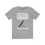 This Is My Human Costume I'm Really A Cooper's Hawk Shirt, Hawk Lover Shirt, Birding Shirt, Bird Lover Gift, Animal Gift Image 3