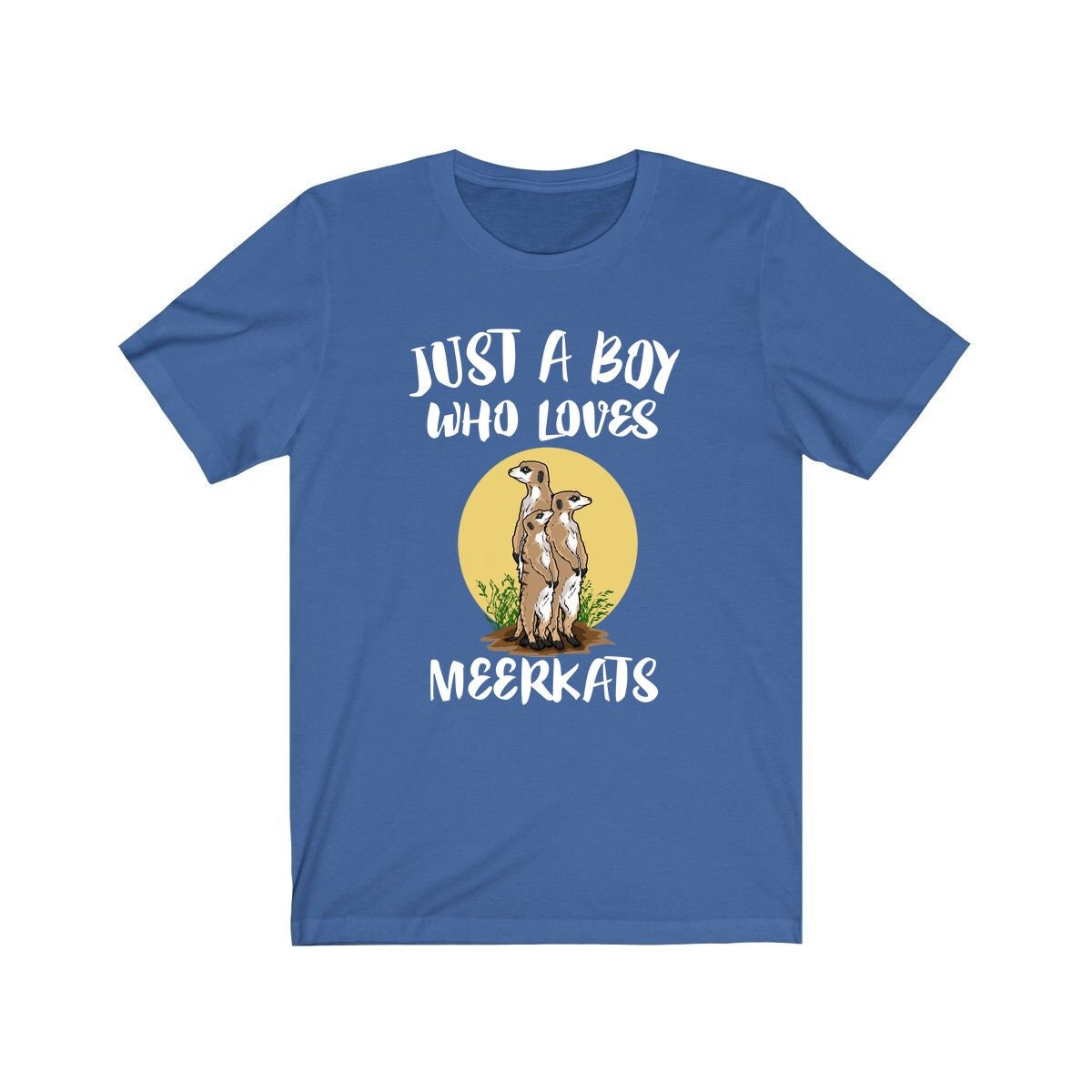 Just A Boy Who Loves Meerkats Shirt, Meerkat Lover Shirt, Meerkat Shirt, Meerkat Lover Gift, Animal Adult Kids T-Shirt Image 3