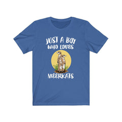 Just A Boy Who Loves Meerkats Shirt - meerkat print design