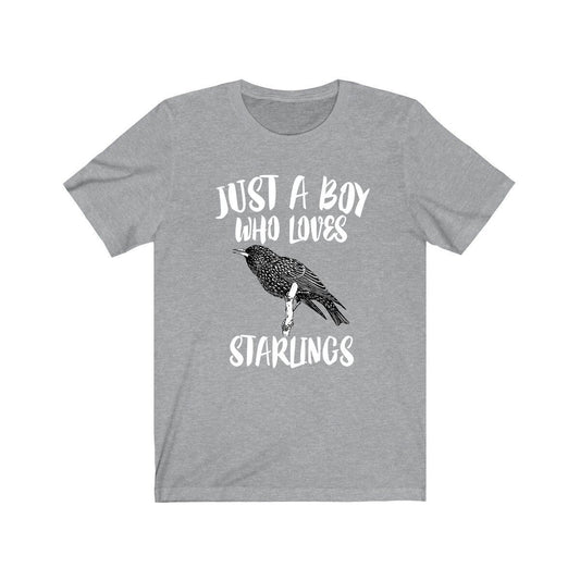 Just A Boy Who Loves Starlings Shirt - starling print design