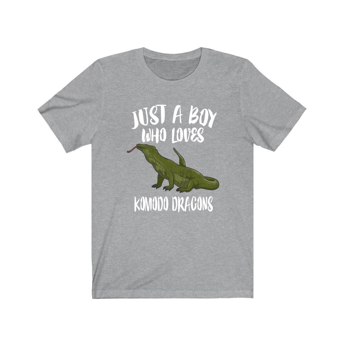 Just A Boy Who Loves Komodo Dragons Shirt, Komodo Dragon Lover Shirt, Komodo Dragon Shirt, Komodo Lover Gift, Animal Adult Kids T-Shirt Image 2