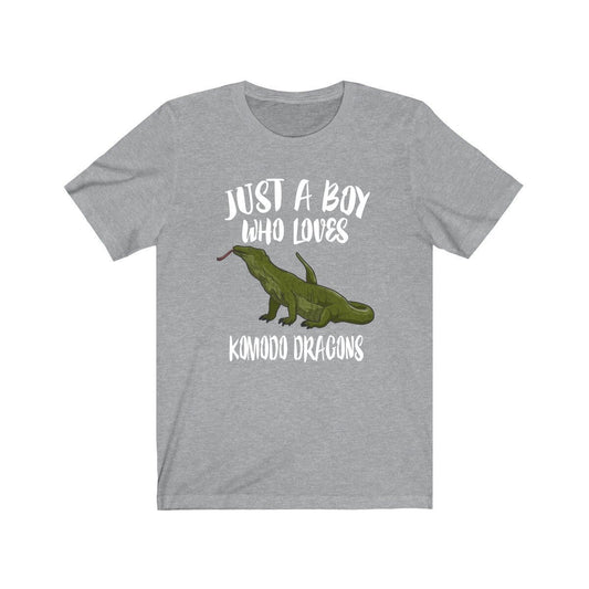 Just A Boy Who Loves Komodo Dragons Shirt - Komodo Dragon print design