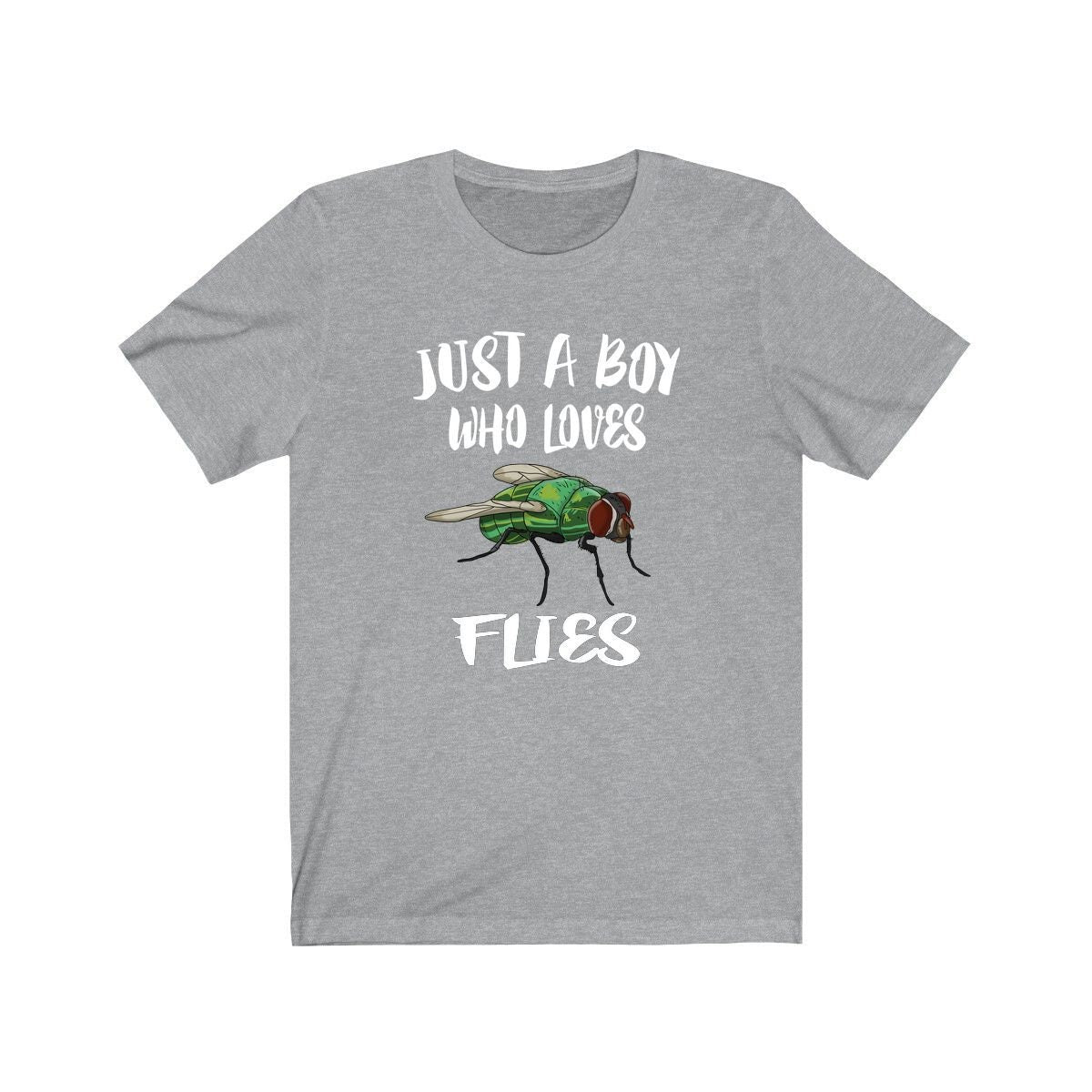 Just A Boy Who Loves Flies Shirt, Flies Lover Shirt, Fly Shirt, Fly Lover Gift, Animal Adult Kids T-Shirt Image 1