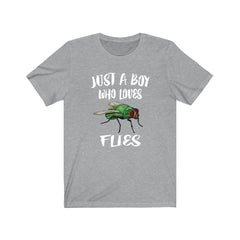 Just A Boy Who Loves Flies Shirt - fly print design