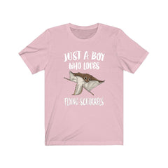 Just A Boy Who Loves Flying Squirrels Shirt - flying squirrel print design