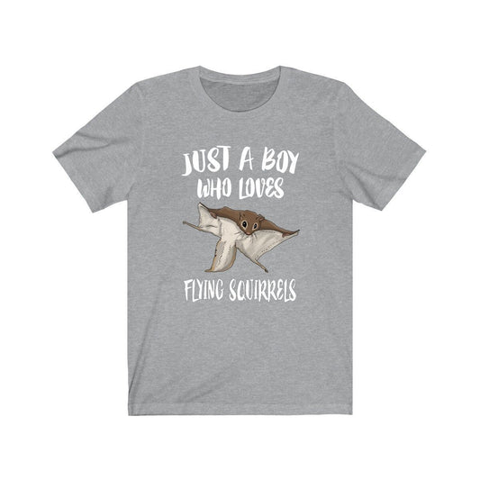 Just A Boy Who Loves Flying Squirrels Shirt - flying squirrel print design