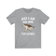Just A Boy Who Loves Flying Squirrels Shirt - flying squirrel print design
