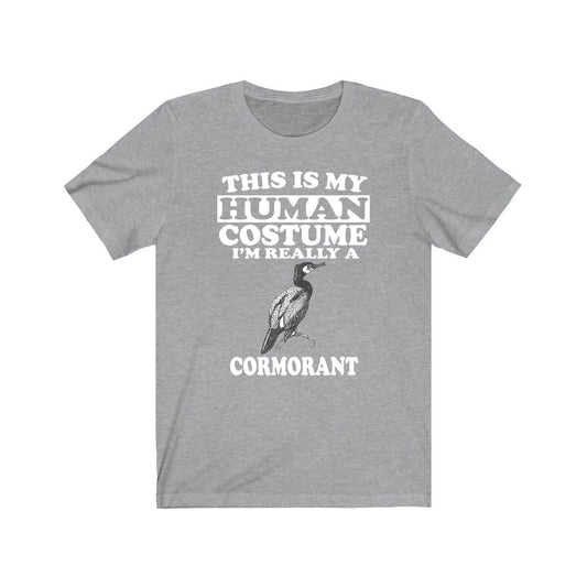 This Is My Human Costume I'm Really A Cormorant T-Shirt - cormorant print design
