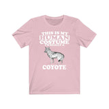 This Is My Human Costume I'm Really A Coyote Shirt, Coyote Lover Shirt, Coyote Shirt, Coyote Lover Gift, Animal Gift Image 4