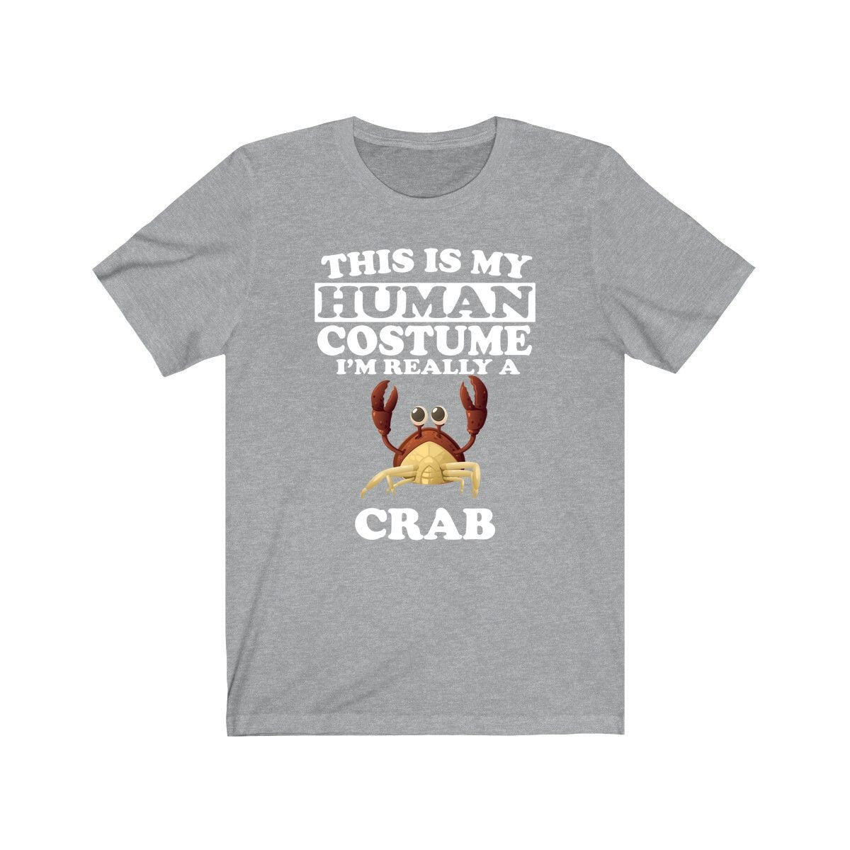 This Is My Human Costume I'm Really A Crab Shirt, Crab Lover Shirt, Crab Shirt, Crab Lover Gift, Animal Gift Image 1