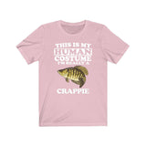 This Is My Human Costume I'm Really A Crappie Fish Shirt, Crappie Fish Lover Shirt, Crappie Shirt, Fish Lover Gift, Animal Gift Image 4