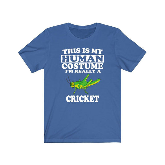 This Is My Human Costume I'm Really A Cricket Shirt - cricket print design