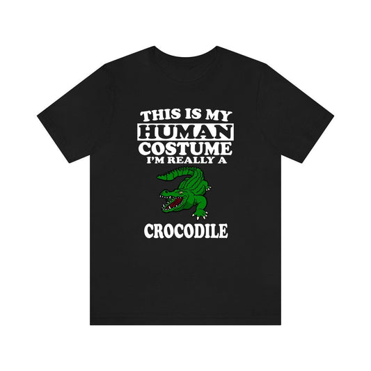 Crocodile Human Costume Shirt - crocodile print design