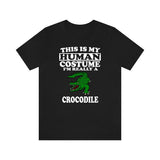 This Is My Human Costume I'm Really A Crocodile Shirt, Crocodile Lover Shirt, Crocodile Shirt, Crocodile Lover Gift, Animal Gift Image 2
