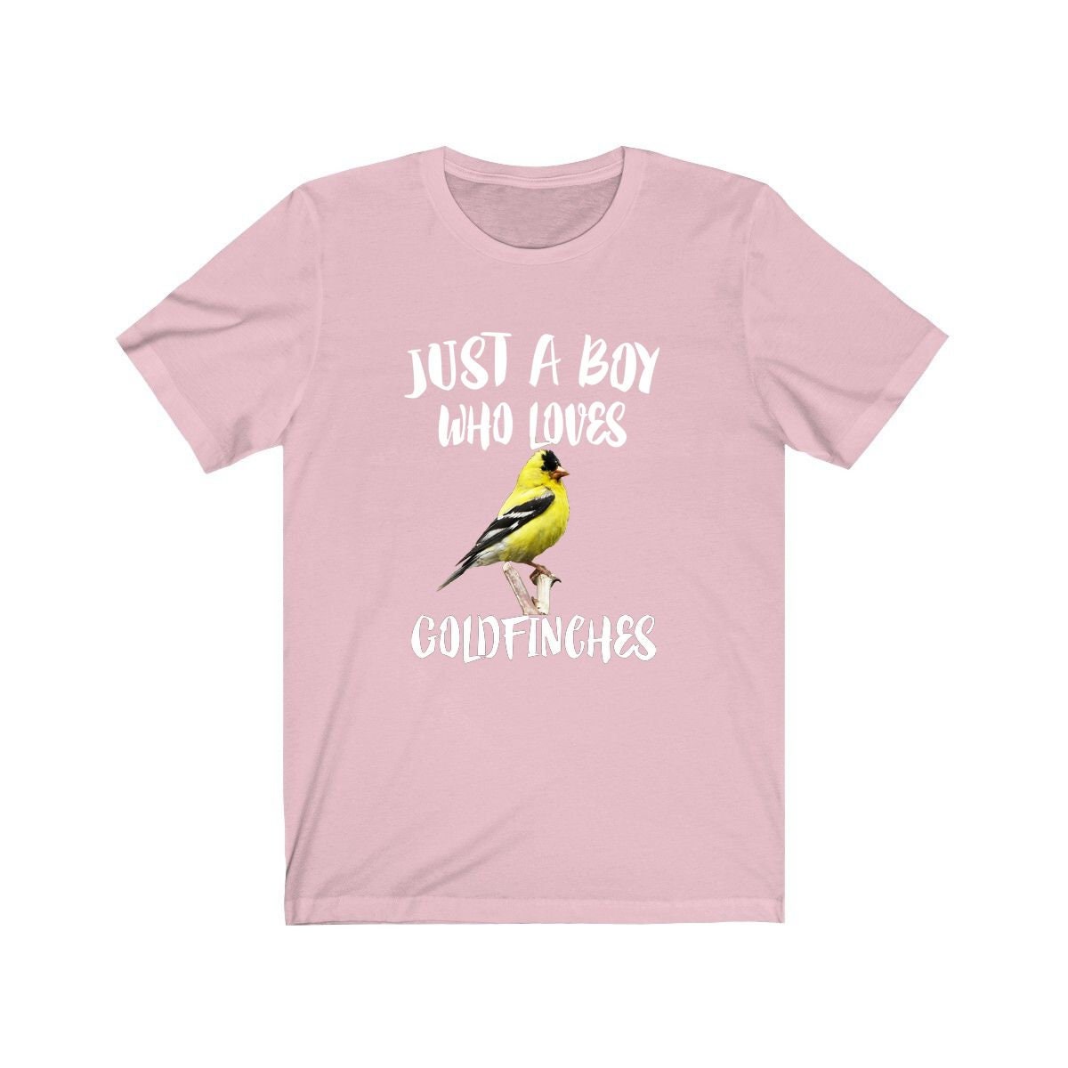 Just A Boy Who Loves Goldfinches Birds Shirt, Goldfinch Lover Shirt, Birding Shirt, Bird Lover Gift, Animal Adult Kids T-Shirt Image 4