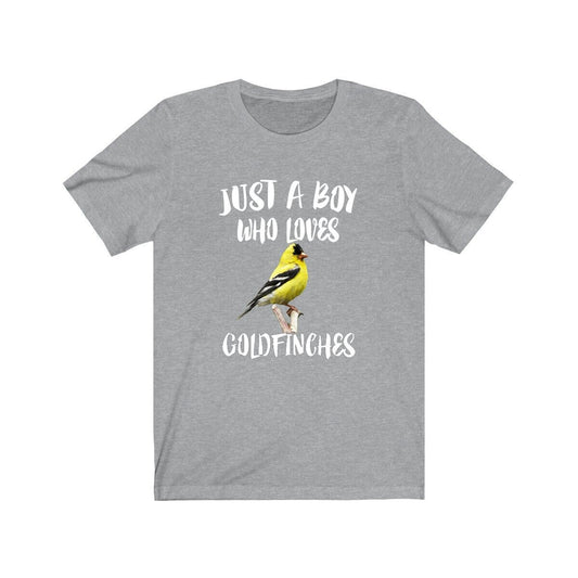 Just A Boy Who Loves Goldfinches Birds Shirt - goldfinch print design