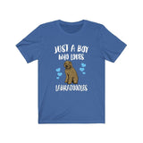 Just A Boy Who Loves Labradoodles Shirt, Labradoodle Lover Shirt, Labradoodle Shirt, Dog Lover Gift, Animal Adult Kids T-Shirt Image 3